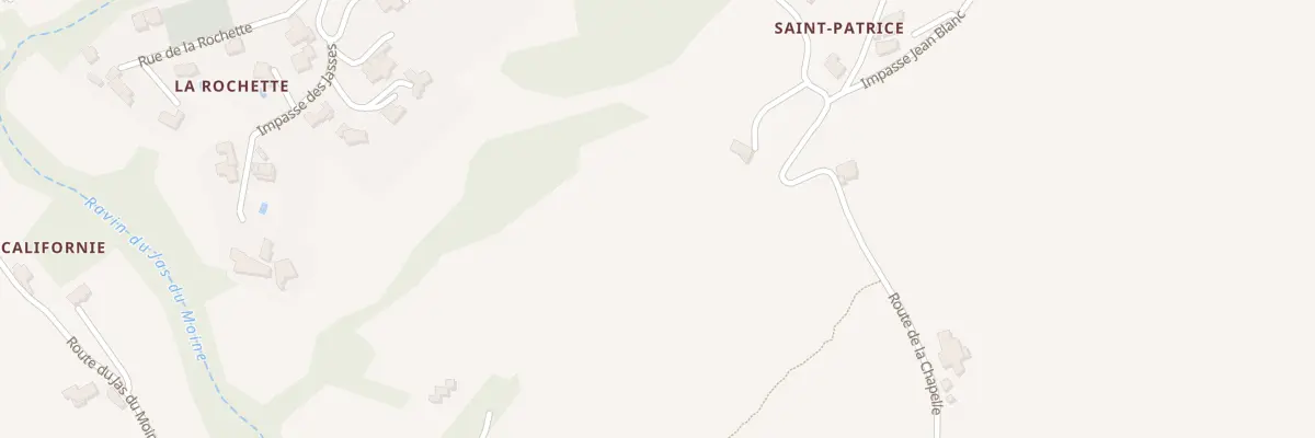 Plan du 592 Rte de la Chapelle à Salignac