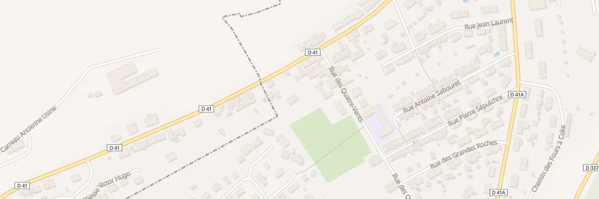 Plan du 51 Rue Victor Hugo à Homécourt