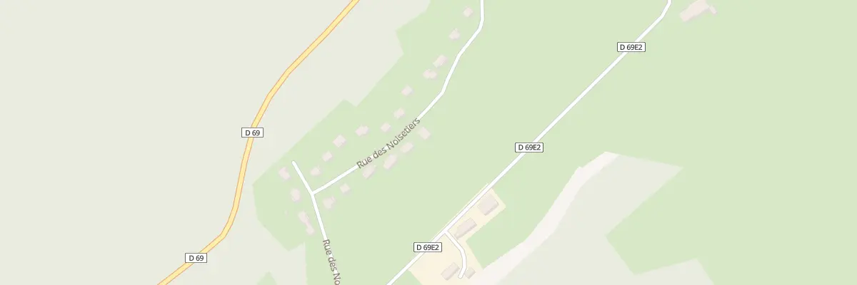 Plan du 288 Rue des Noisetiers à Hauts de Bienne