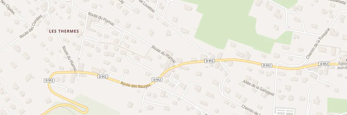 Plan du 28 Rte du Plamaz à Saint-Jean-d’Arvey