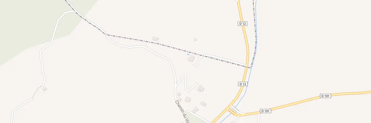 Plan du 1105 Rte de Puimichel au Castellet