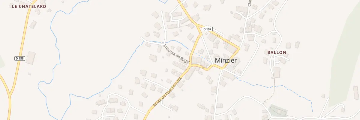 Plan du 23 Imp de Roget à Minzier