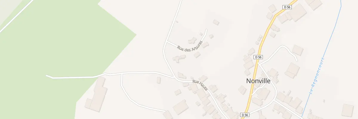 Plan du 5050 Rue Haute à Nonville
