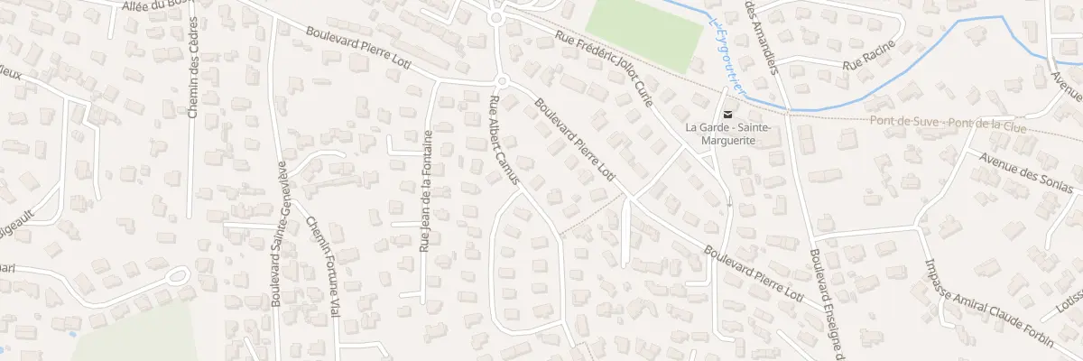 Plan du 528 Rue Albert Camus à La Garde