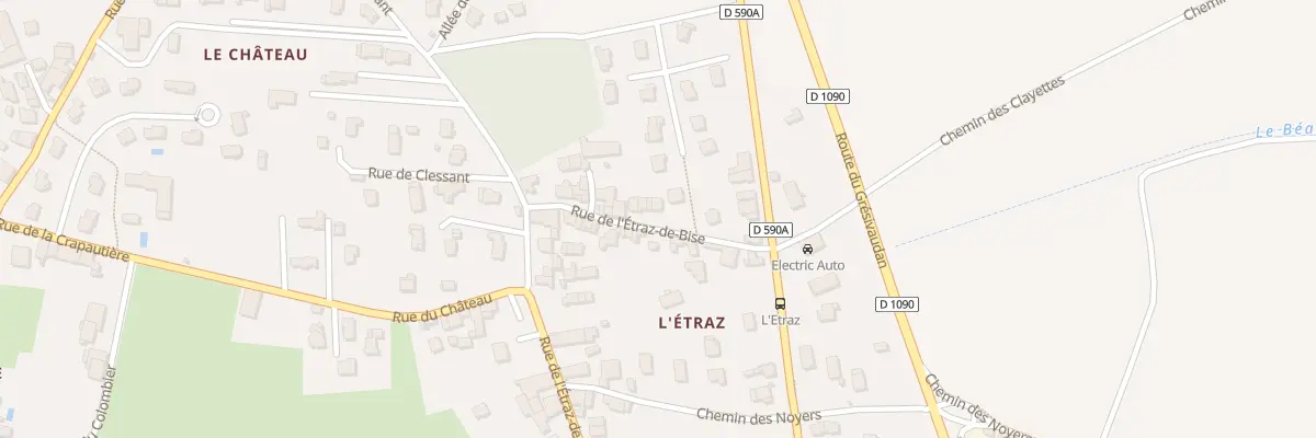 Plan du 101 Rue de l’Etraz de Bise à Chapareillan