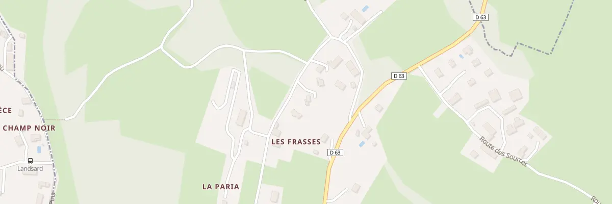 Plan du 402 Rte de la Chapelle à Chainaz-les-Frasses