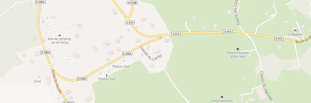 Plan du 53 Che du Carcey aux Déserts