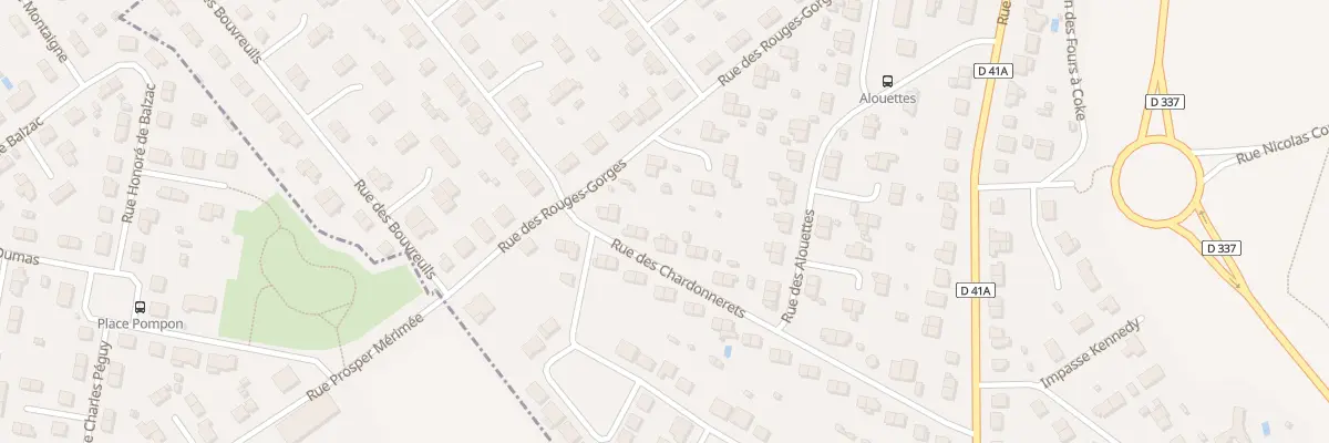 Plan du 20 Rue des Chardonnerets à Homécourt