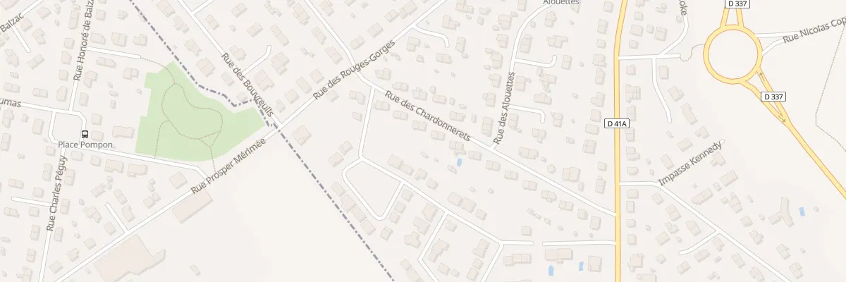 Plan du 35 Rue des Chardonnerets à Homécourt