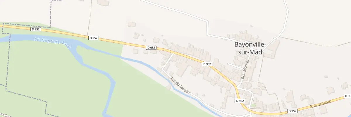 Plan du 39 Rue de Méville à Bayonville-sur-Mad