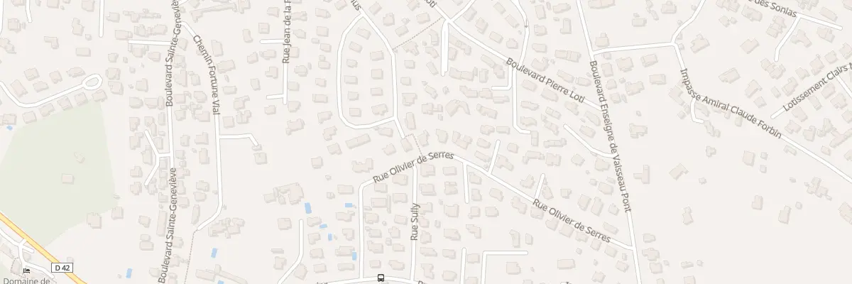 Plan du 276 Rue Olivier de Serres à La Garde