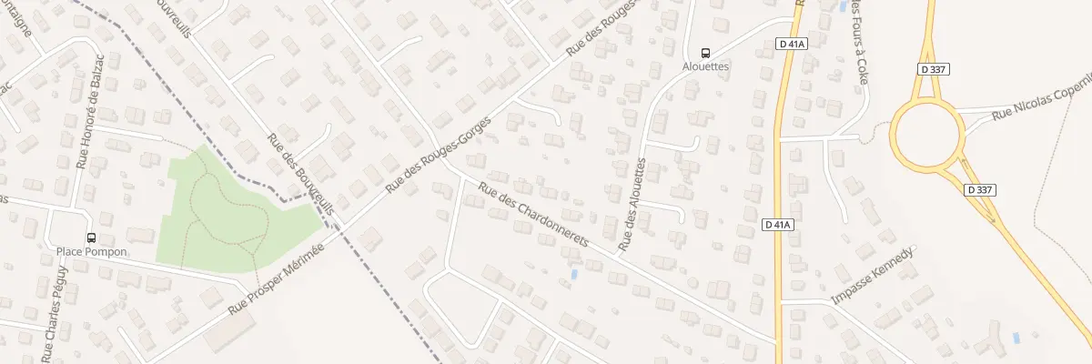 Plan du 16 Rue des Chardonnerets à Homécourt