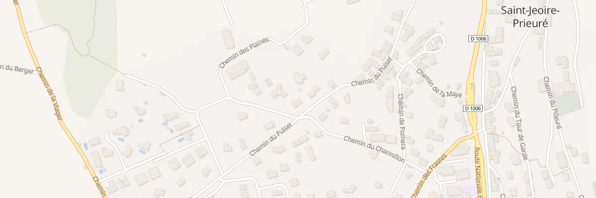 Plan du 286 Che du Charmillon à Saint-Jeoire-Prieuré