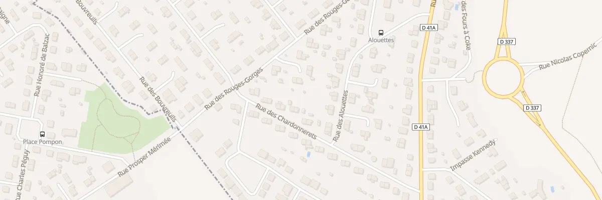 Plan du 14 Rue des Chardonnerets à Homécourt