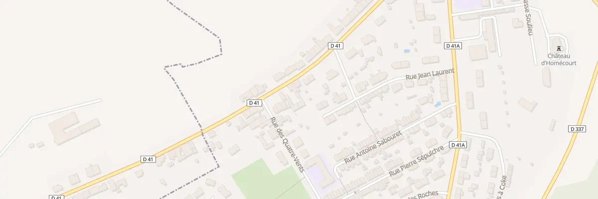 Plan du 29 Rue Victor Hugo à Homécourt
