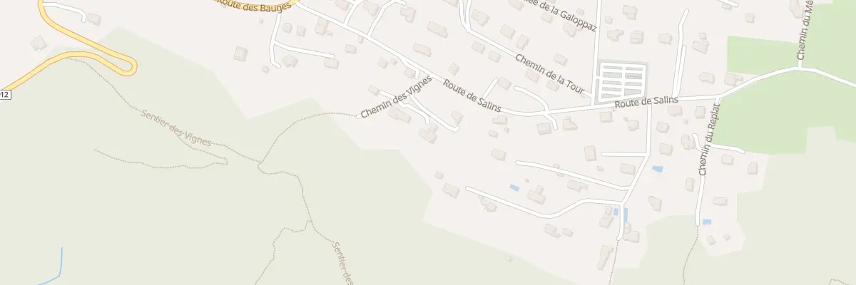 Plan du 95 Che des Vignes à Saint-Jean-d’Arvey