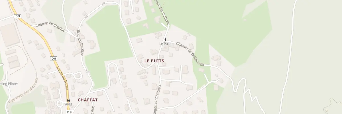 Plan du 574 Mte du Château à Challes-les-Eaux