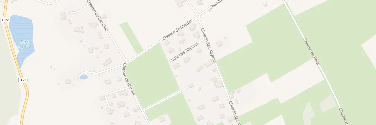 Plan du 67 Voie des Abymes à Porte-de-Savoie