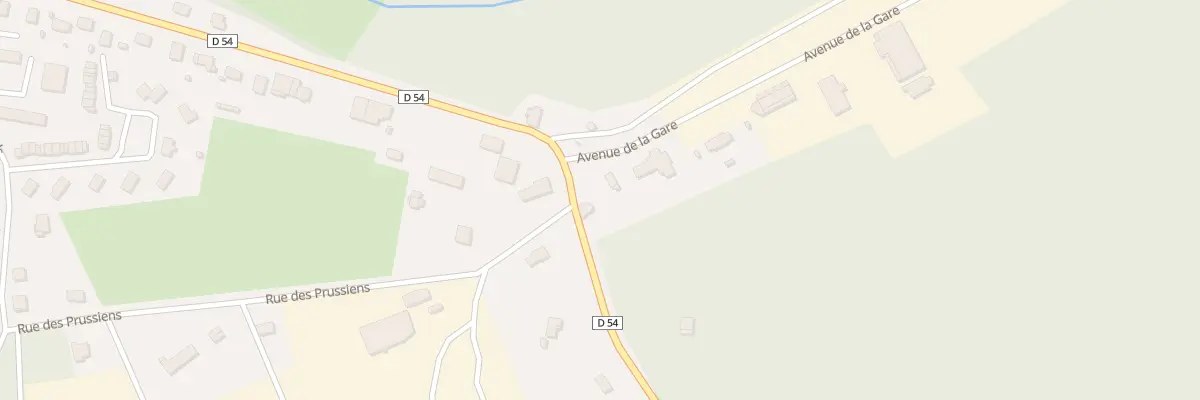 Plan du 981 Av de la Gare à Monthureux-sur-Saône
