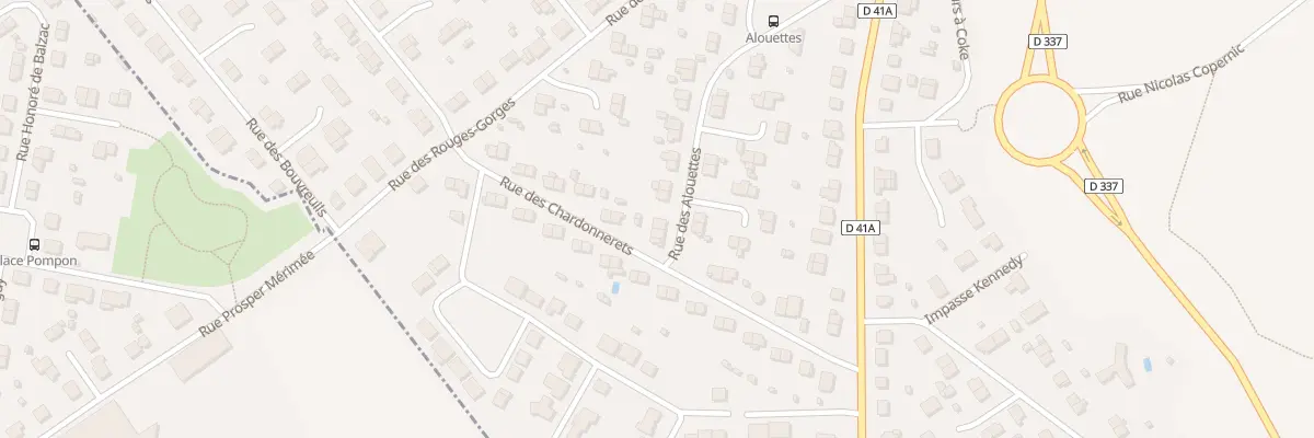 Plan du 24 Rue des Alouettes à Homécourt