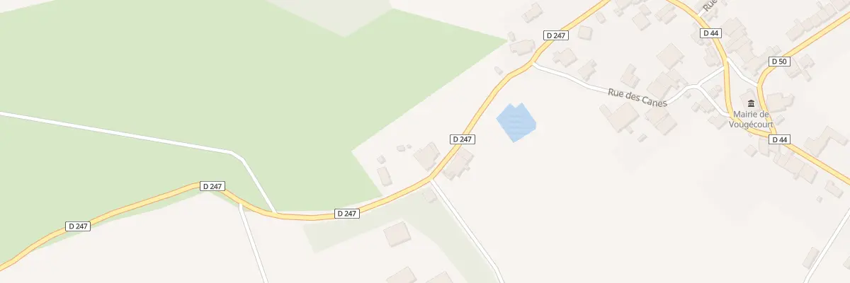 Plan du 10 Rue du Moulin à Vougécourt