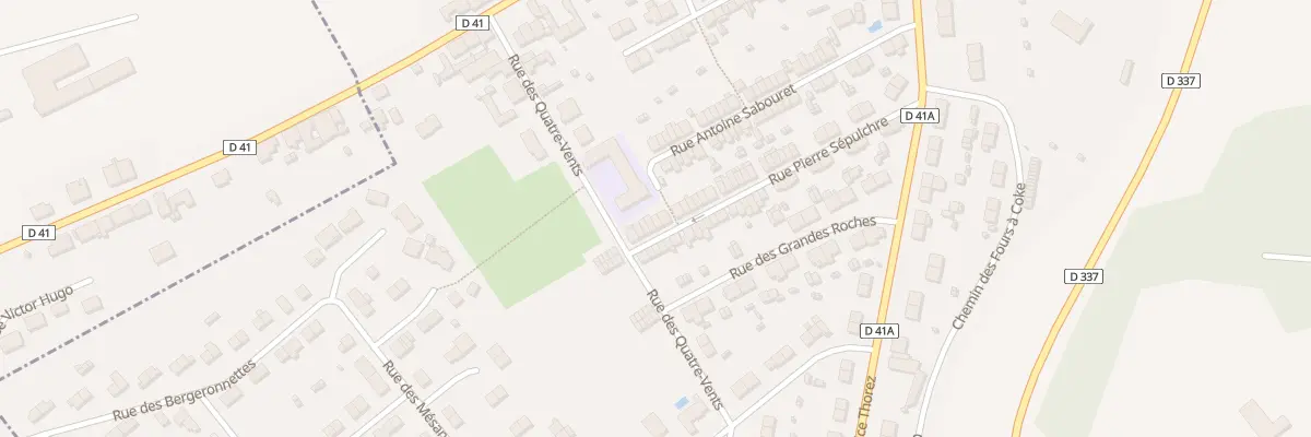 Plan du 9 Rue Pierre Sépulchre à Homécourt