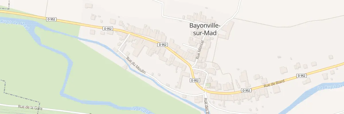 Plan du 19 Rue de Méville à Bayonville-sur-Mad