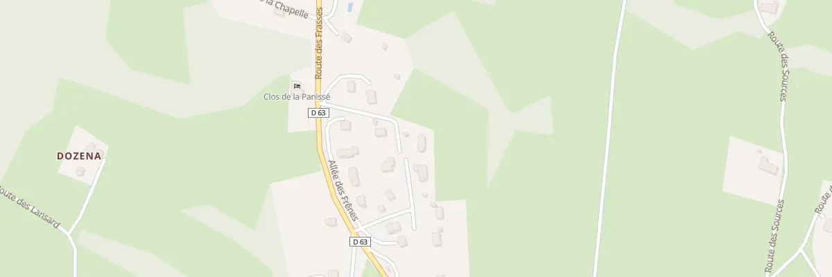 Plan du 146 All des Etrables à Chainaz-les-Frasses