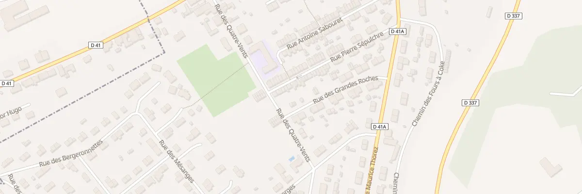 Plan du 10 Rue Pierre Sépulchre à Homécourt