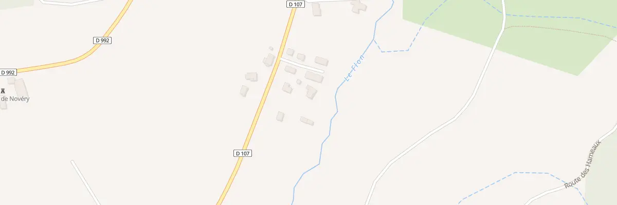 Plan du 366 Rte des Baraques à Minzier