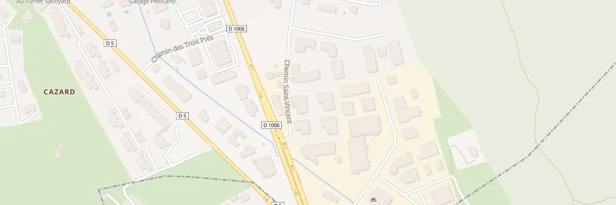 Plan du 367 Che Saint Vincent à Challes-les-Eaux