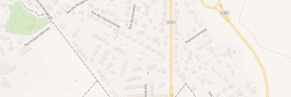 Plan du 9 Rue des Chardonnerets à Homécourt