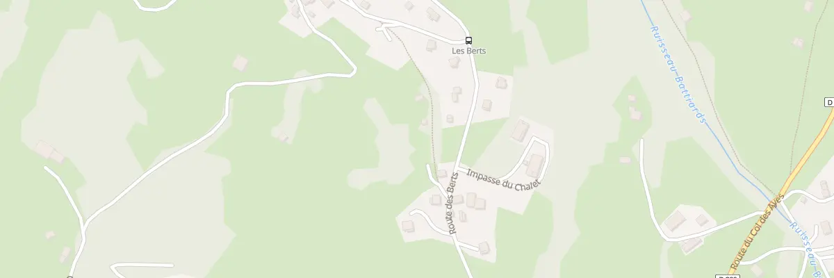 Plan du 511 Rte des Berts à Theys