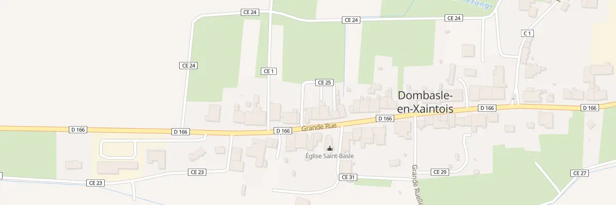 Plan du 46 Gr Grande Rue à Dombasle-en-Xaintois
