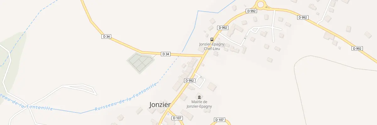 Plan du 232 Rte de Novery à Jonzier-Épagny