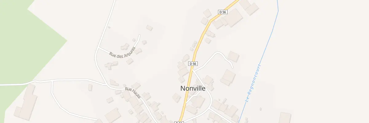 Plan du 11 Rue de l’Eglise à Nonville
