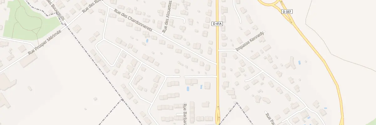 Plan du 7 Rue des Chardonnerets à Homécourt