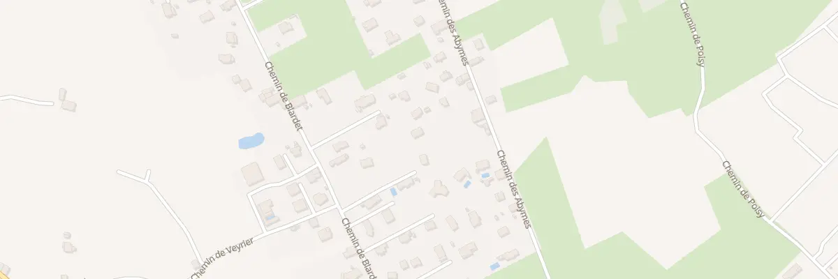 Plan du 325 Che des Abymes à Porte-de-Savoie