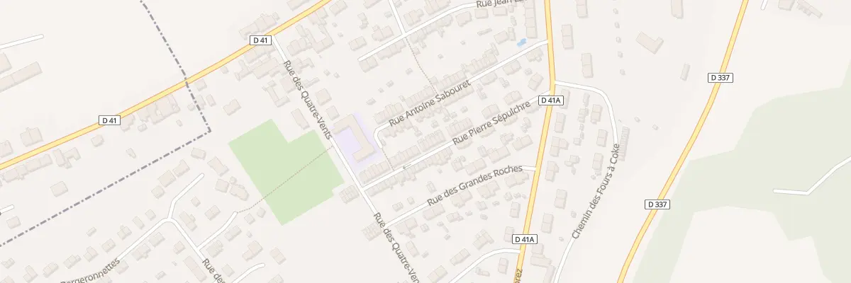 Plan du 27 Rue Pierre Sépulchre à Homécourt