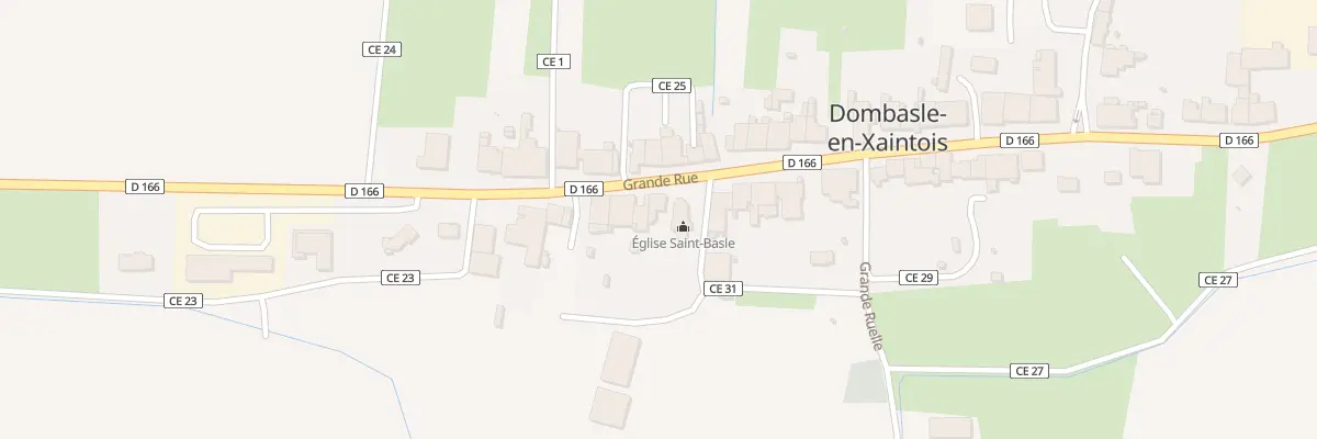 Plan du 43 Gr Grande Rue à Dombasle-en-Xaintois