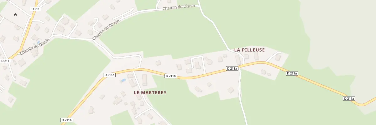 Plan du 533 Rte de Saint-Offenge à Montcel