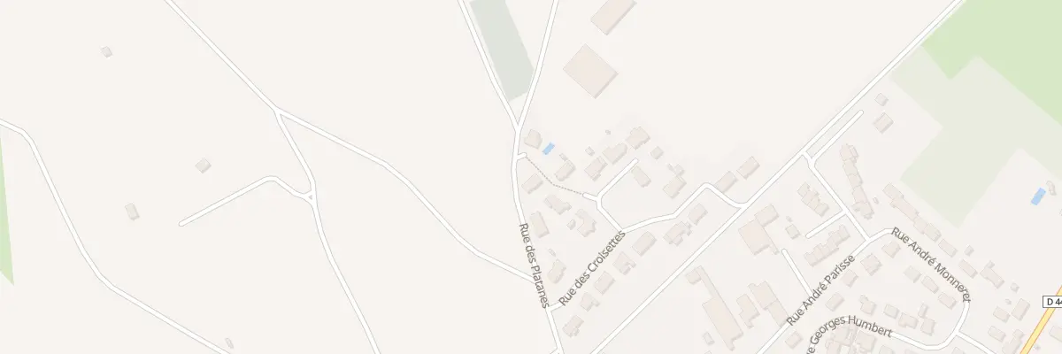 Plan du 4 Rue des Platanes à Corre