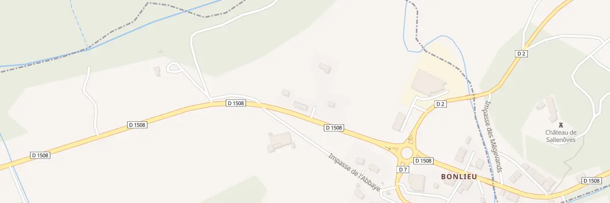 Plan du 170 Rte de Frangy à Sallenôves