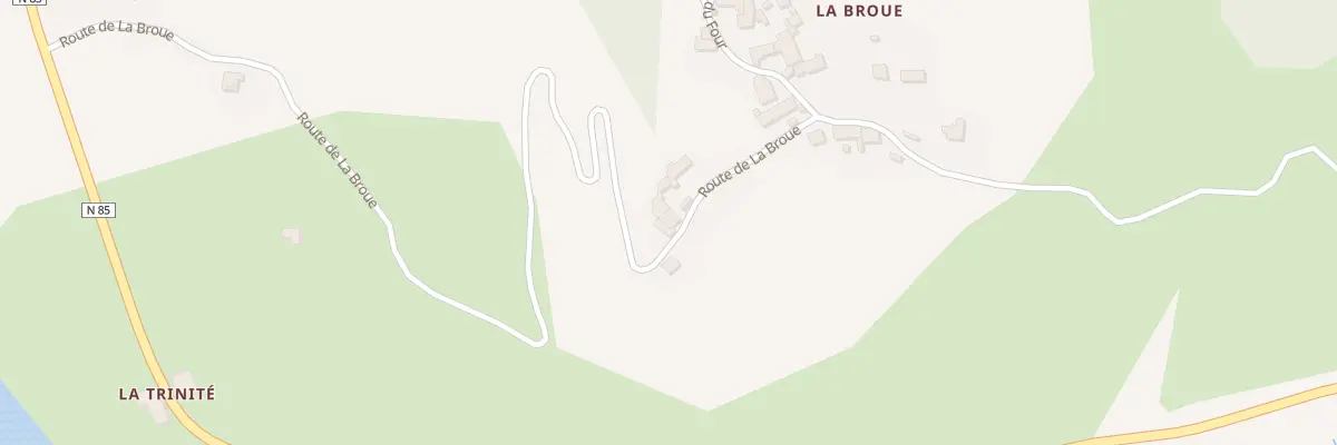 Plan du 122 Rte de la Broue à Saint-Firmin