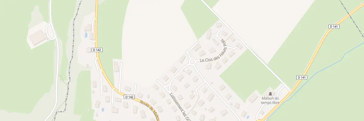 Plan du 27 Lot les Grands Prés à Pugey