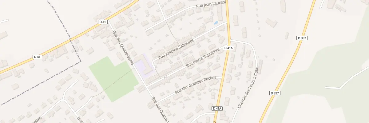 Plan du 37 Rue Pierre Sépulchre à Homécourt