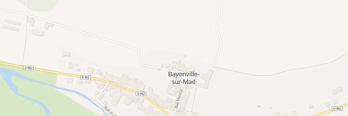 Plan du 27 Rue Moncel à Bayonville-sur-Mad