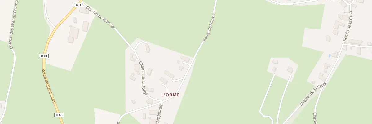 Plan du 772 Rte de l’Orme à Chainaz-les-Frasses