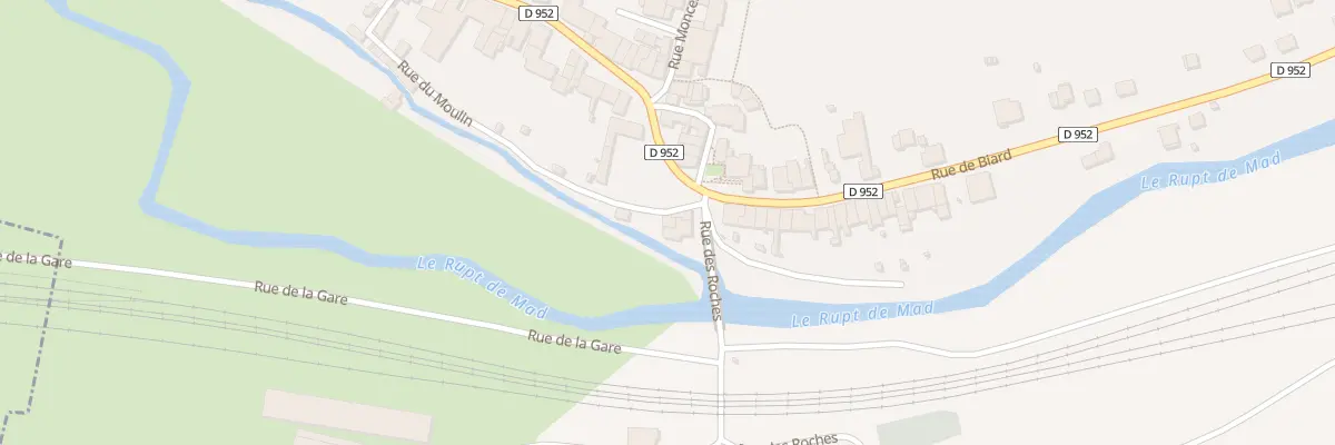 Plan du 1 Rue de Méville à Bayonville-sur-Mad