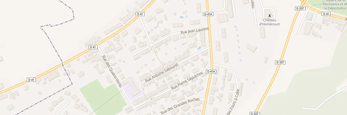 Plan du 35 Rue Antoine Sabouret à Vandœuvre-lès-Nancy